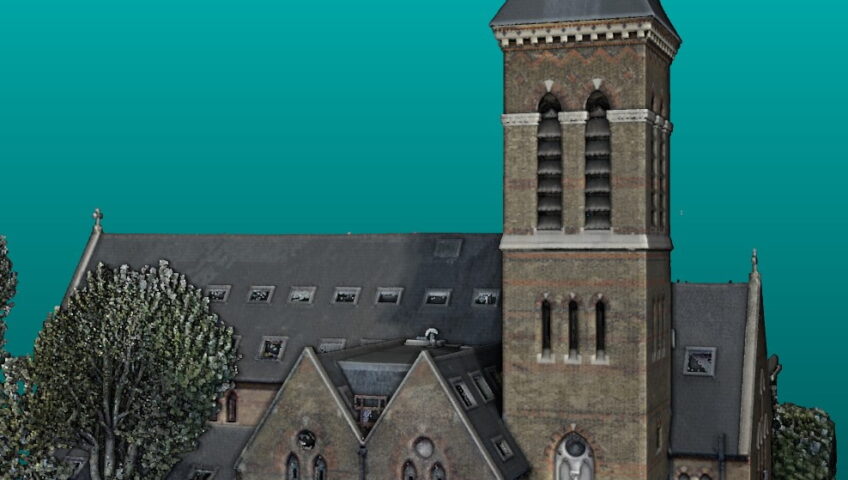 church point cloud survey