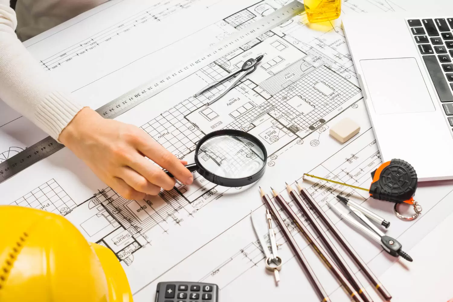 Services 5 2D Architectural Plan Drawings